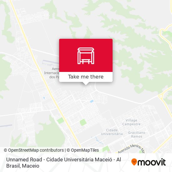 Unnamed Road - Cidade Universitária Maceió - Al Brasil map