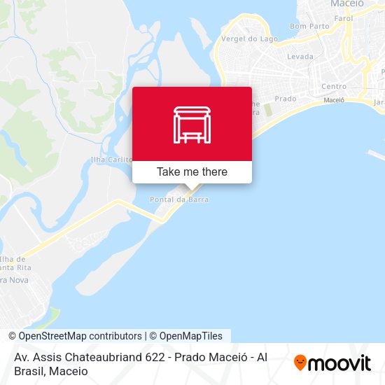 Av. Assis Chateaubriand 622 - Prado Maceió - Al Brasil map