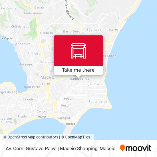 Av. Com. Gustavo Paiva | Maceió Shopping map