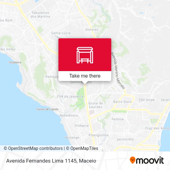 Avenida Fernandes Lima 1145 map
