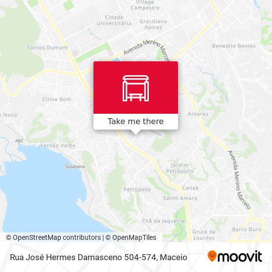 Rua José Hermes Damasceno 504-574 map