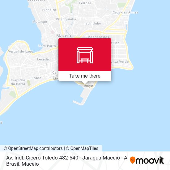 Av. Indl. Cícero Toledo 482-540 - Jaraguá Maceió - Al Brasil map