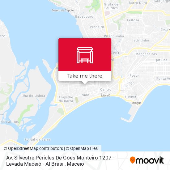 Av. Silvestre Péricles De Góes Monteiro 1207 - Levada Maceió - Al Brasil map