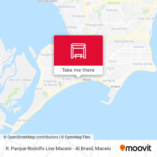 Mapa R. Parque Rodolfo Lins Maceió - Al Brasil