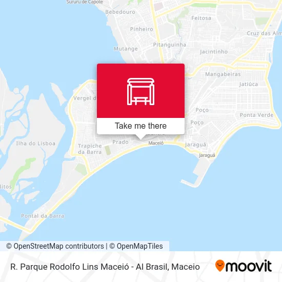 R. Parque Rodolfo Lins Maceió - Al Brasil map