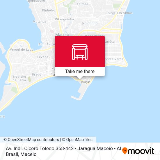 Av. Indl. Cícero Toledo 368-442 - Jaraguá Maceió - Al Brasil map