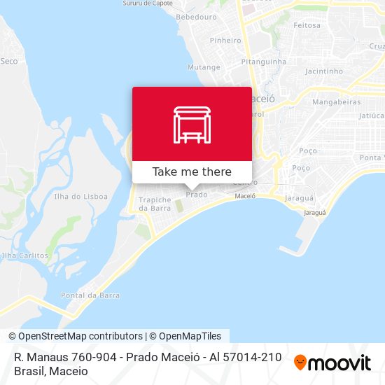 R. Manaus 760-904 - Prado Maceió - Al 57014-210 Brasil map