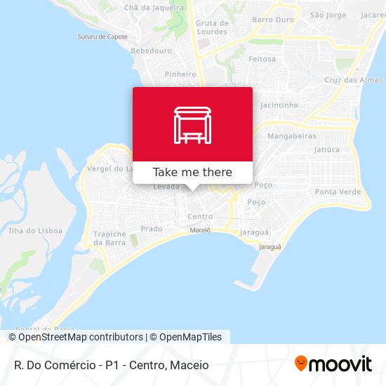 R. Do Comércio - P1 - Centro map