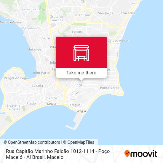 Rua Capitão Marinho Falcão 1012-1114 - Poço Maceió - Al Brasil map