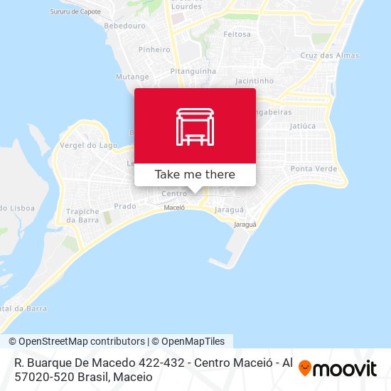 Mapa R. Buarque De Macedo 422-432 - Centro Maceió - Al 57020-520 Brasil