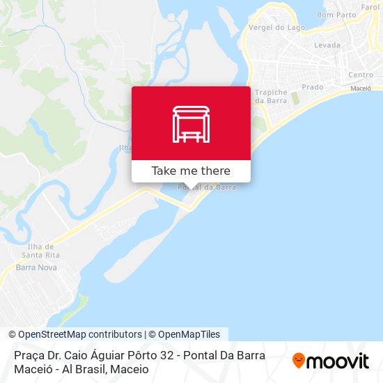 Praça Dr. Caio Águiar Pôrto 32 - Pontal Da Barra Maceió - Al Brasil map