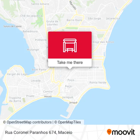 Rua Coronel Paranhos 674 map