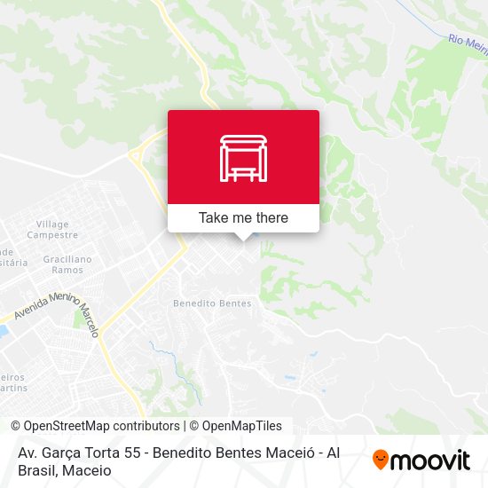 Av. Garça Torta 55 - Benedito Bentes Maceió - Al Brasil map