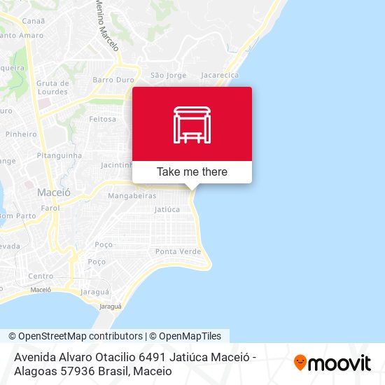 Avenida Alvaro Otacilio 6491 Jatiúca Maceió - Alagoas 57936 Brasil map