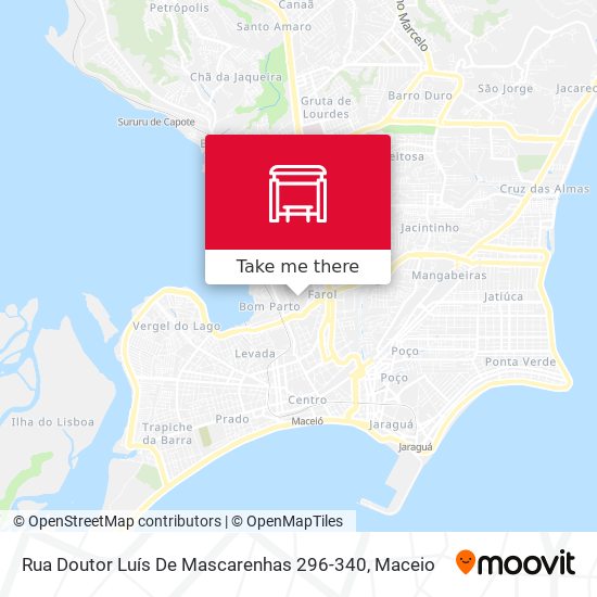 Rua Doutor Luís De Mascarenhas 296-340 map