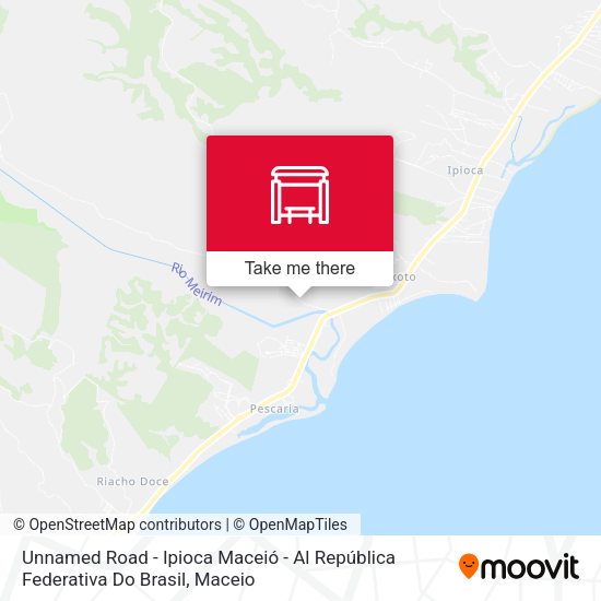 Unnamed Road - Ipioca Maceió - Al República Federativa Do Brasil map