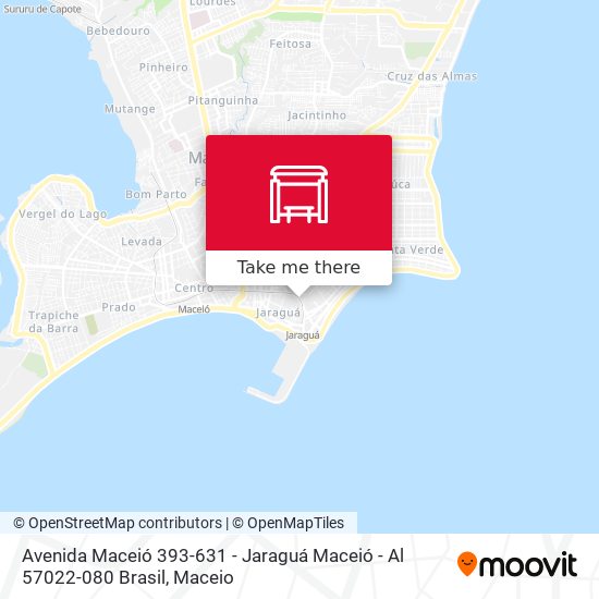 Avenida Maceió 393-631 - Jaraguá Maceió - Al 57022-080 Brasil map