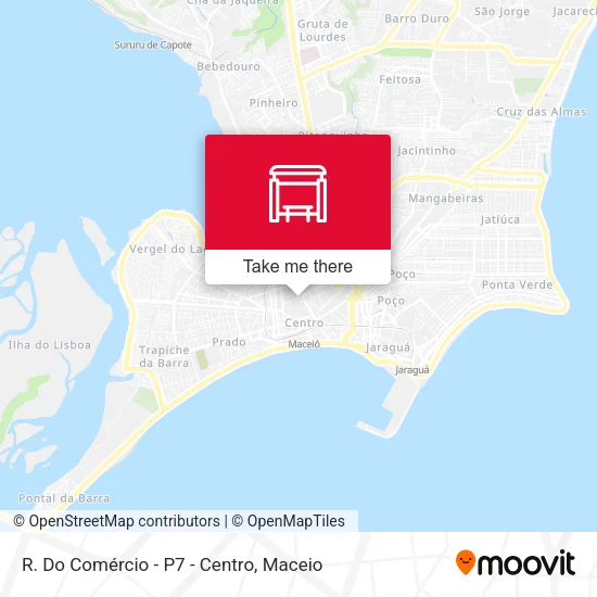 R. Do Comércio - P7 - Centro map