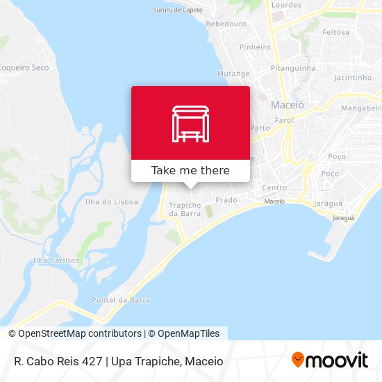 R. Cabo Reis 427 | Upa Trapiche map