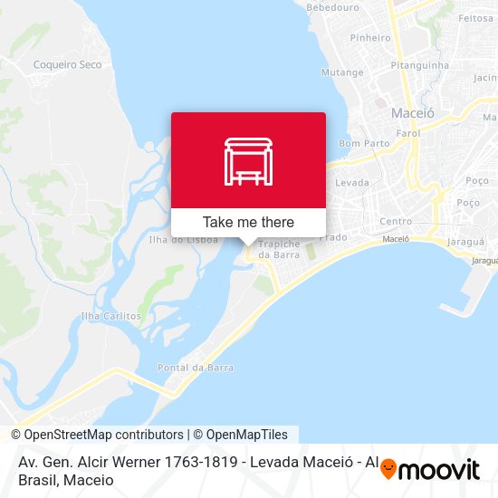 Av. Gen. Alcir Werner 1763-1819 - Levada Maceió - Al Brasil map