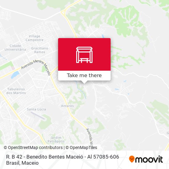 R. B 42 - Benedito Bentes Maceió - Al 57085-606 Brasil map