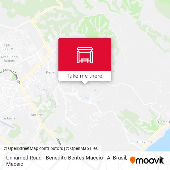 Unnamed Road - Benedito Bentes Maceió - Al Brasil map