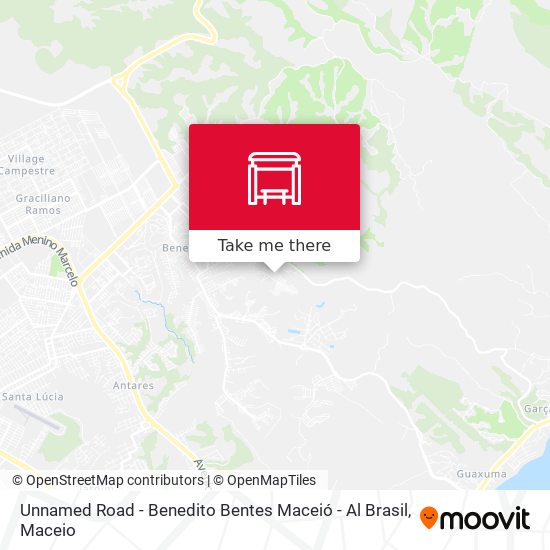 Unnamed Road - Benedito Bentes Maceió - Al Brasil map