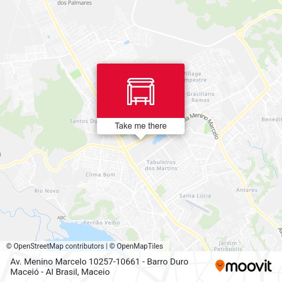 Av. Menino Marcelo 10257-10661 - Barro Duro Maceió - Al Brasil map