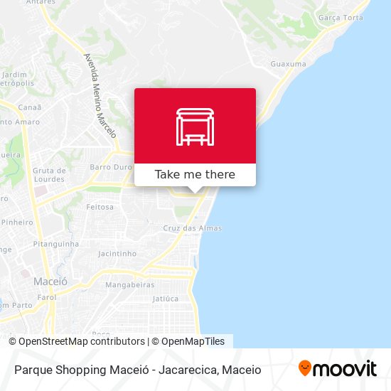 Mapa Parque Shopping Maceió - Jacarecica