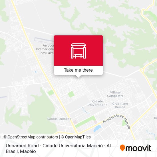 Unnamed Road - Cidade Universitária Maceió - Al Brasil map