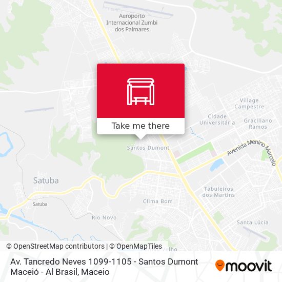 Av. Tancredo Neves 1099-1105 - Santos Dumont Maceió - Al Brasil map
