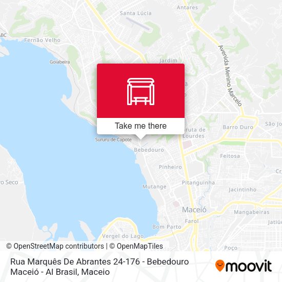 Rua Marquês De Abrantes 24-176 - Bebedouro Maceió - Al Brasil map