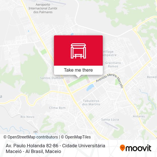 Av. Paulo Holanda 82-86 - Cidade Universitária Maceió - Al Brasil map