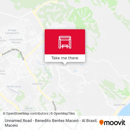 Unnamed Road - Benedito Bentes Maceió - Al Brasil map