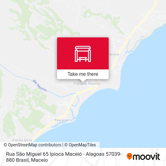 Rua São Miguel 65 Ipioca Maceió - Alagoas 57039-880 Brasil map