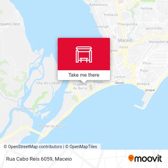 Rua Cabo Reis 6059 map