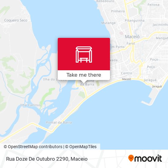 Mapa Rua Doze De Outubro 2290