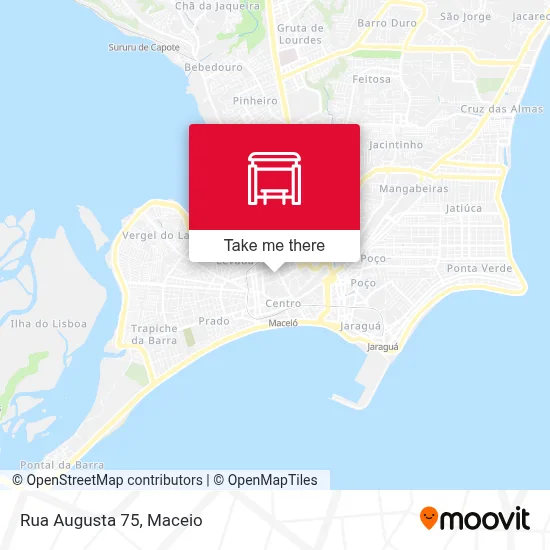 Rua Augusta 75 map