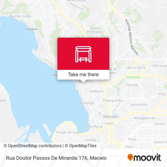 Rua Doutor Passos De Miranda 176 map