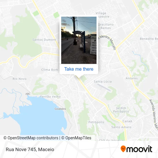 Rua Nove 745 map