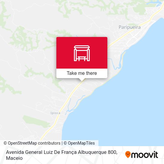 Avenida General Luiz De França Albuquerque 800 map