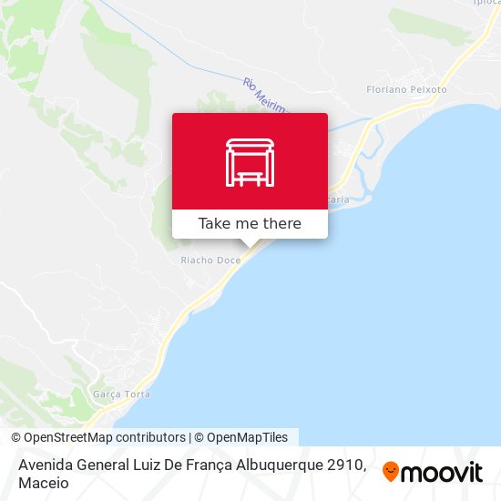 Avenida General Luiz De França Albuquerque 2910 map