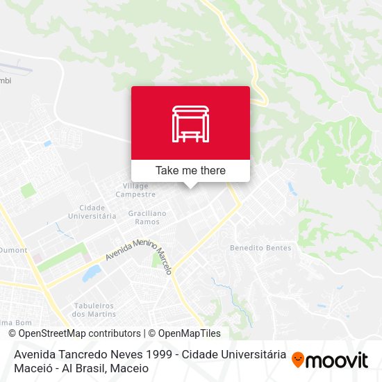 Avenida Tancredo Neves 1999 - Cidade Universitária Maceió - Al Brasil map