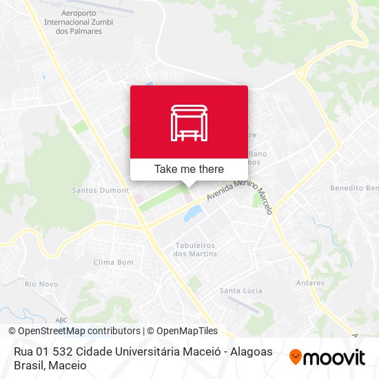 Rua 01 532 Cidade Universitária Maceió - Alagoas Brasil map