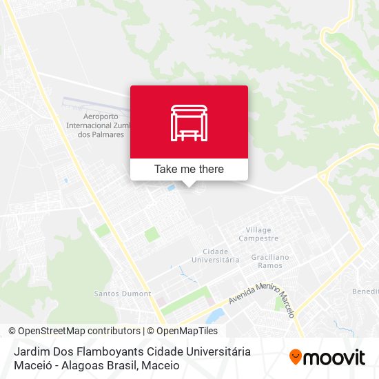 Jardim Dos Flamboyants Cidade Universitária Maceió - Alagoas Brasil map