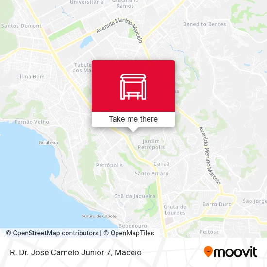 R. Dr. José Camelo Júnior 7 map