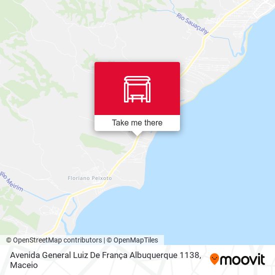 Avenida General Luiz De França Albuquerque 1138 map