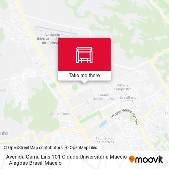 Avenida Gama Lins 101 Cidade Universitária Maceió - Alagoas Brasil map