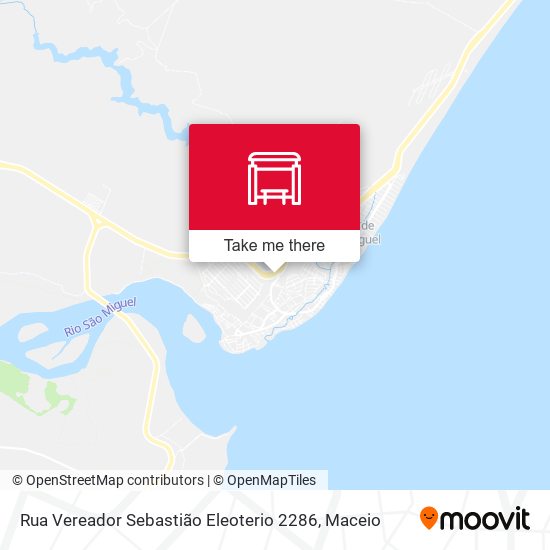 Rua Vereador Sebastião Eleoterio 2286 map