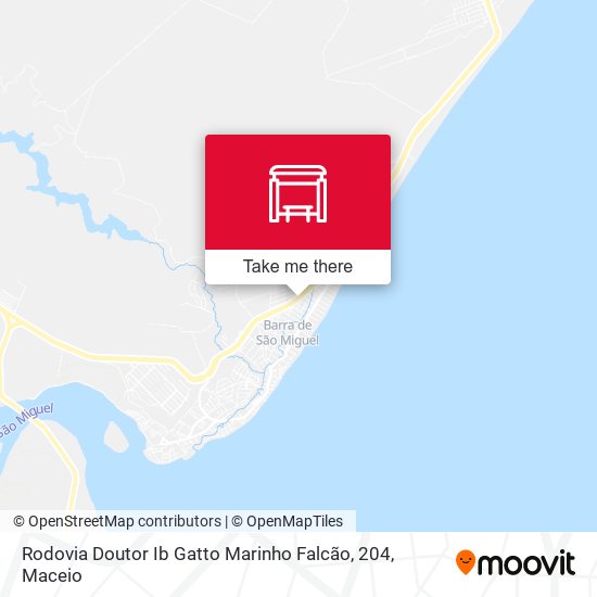 Rodovia Doutor Ib Gatto Marinho Falcão, 204 map